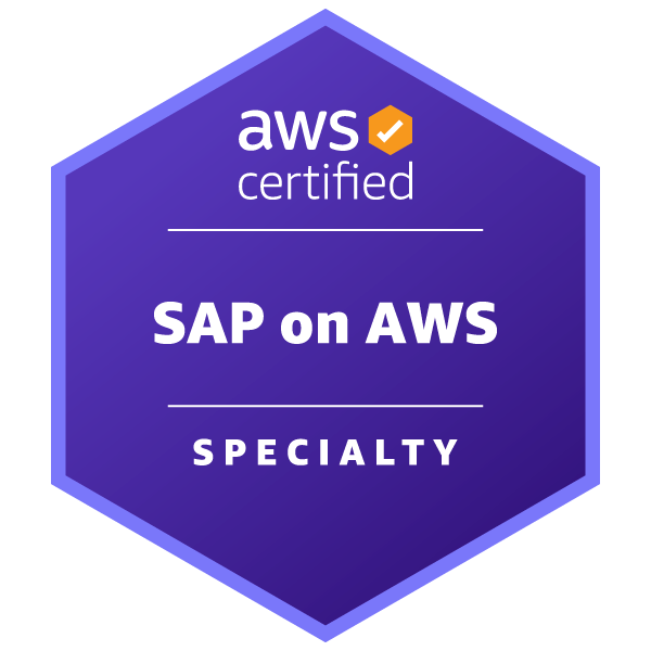 AWS Certified SAP on AWS - Specialty